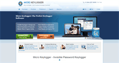 Desktop Screenshot of microkeylogger.com